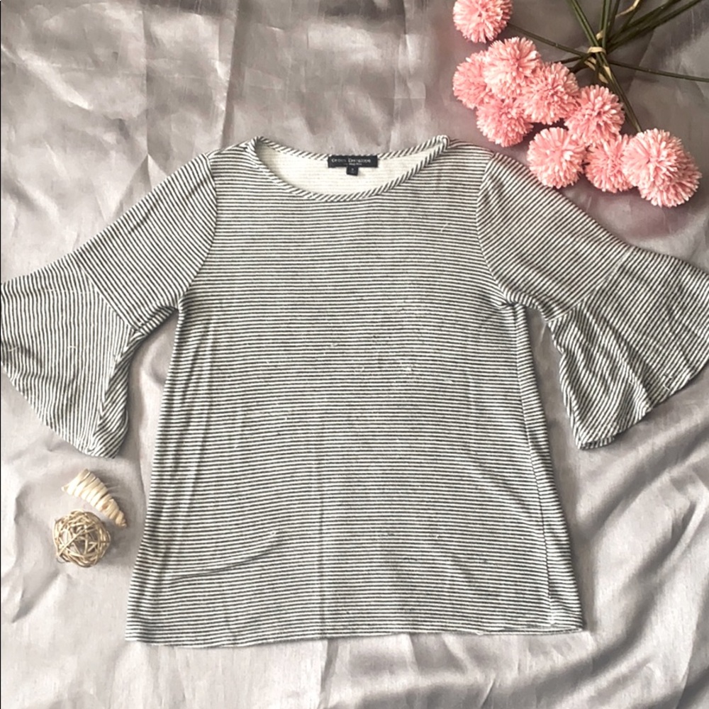 🌸STRIPPED 3/4 SLEEVE SHIRT🌸